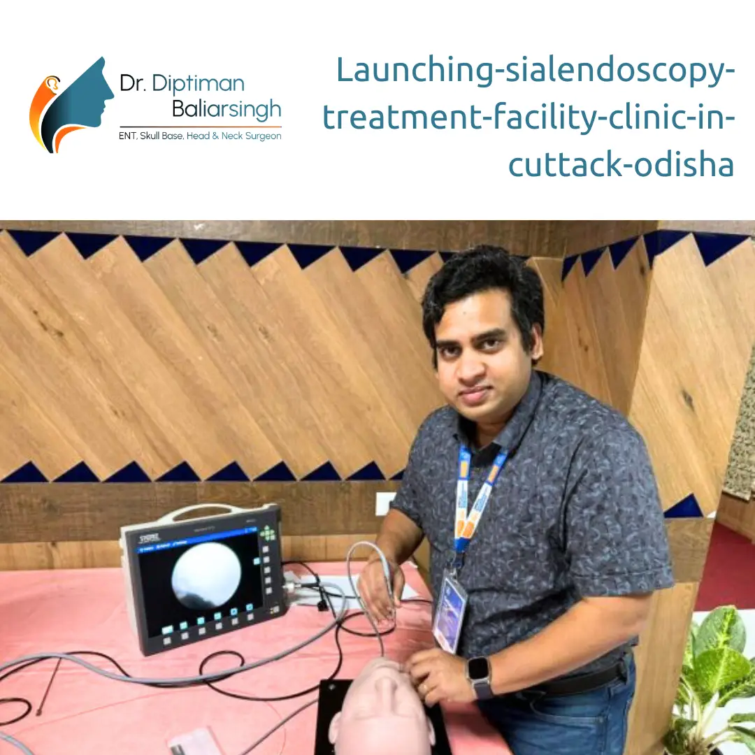 launching-sialendoscopy-treatment-facility-clinic-in-cuttack-odisha (1) - Dr Diptiman Baliarsingh - Dr Diptiman Baliarsingh launching-sialendoscopy-treatment-facility-clinic-in-cuttack-odisha