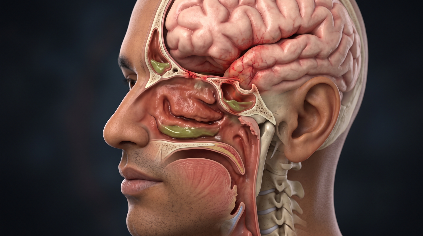 Chronic Sinus Inflammation Chronic Sinusitis Complications Sinus Infection Brain Brain Complications of Sinusitis Severe Sinus Infection